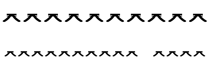 widznipp 1 Font OTHER CHARS