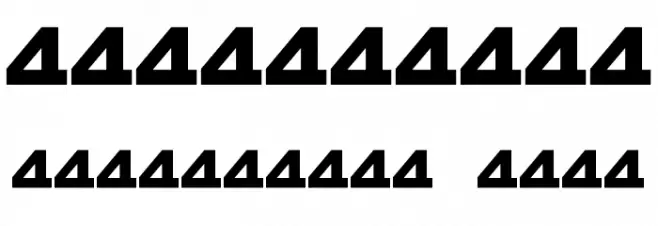 widznumber text 1 Шрифта ДРУГИЕ символов
