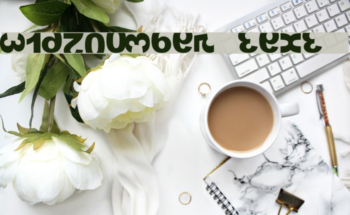 widznumber text 1 Font examples