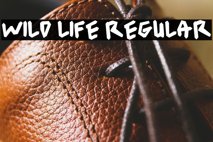 wild life Regular Example 1