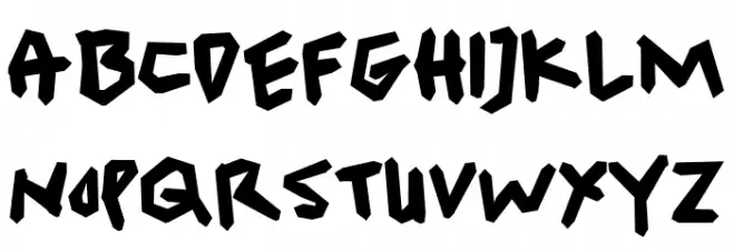 wild life Regular फ़ॉन्ट लोअरकेस