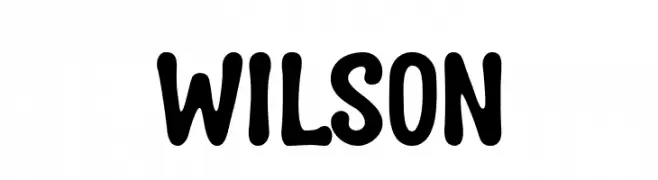 wilson  les polices de caractères gratuit tlcharger