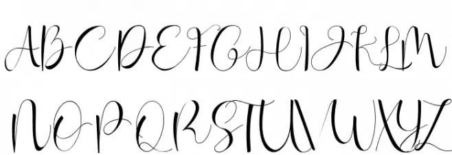 wina aprilina Personal Use Schriftart Groß