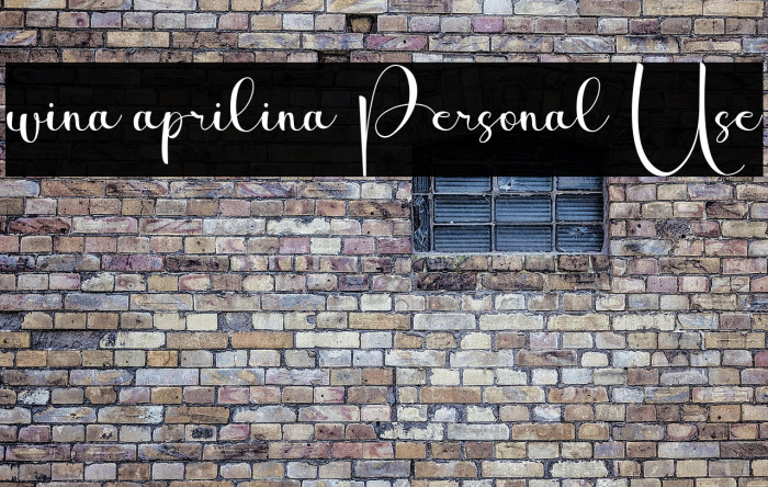 wina aprilina Personal Use Example 2