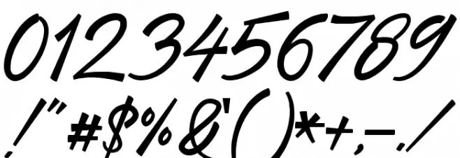 windasa Font OTHER CHARS