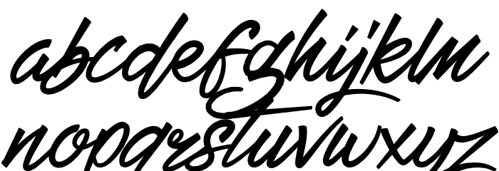 windasa Font LOWERCASE