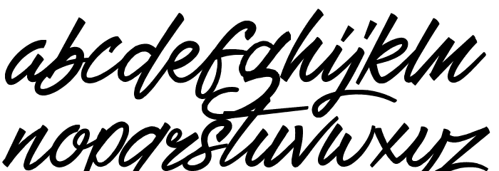 windasa Font LOWERCASE