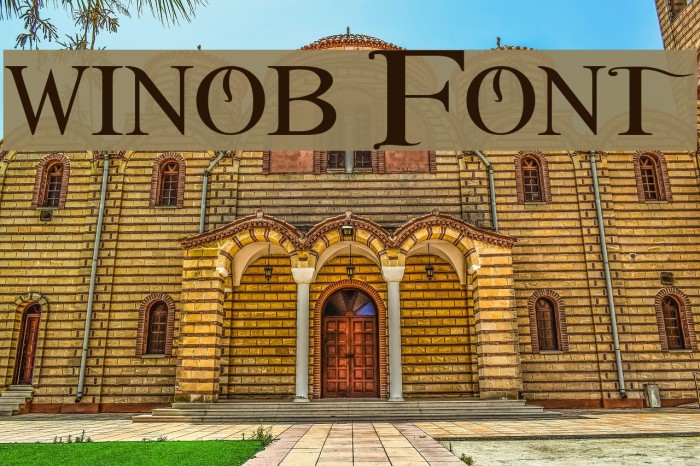 winob Font examples