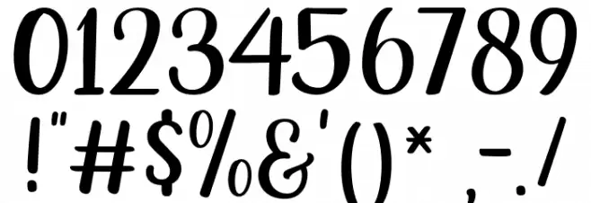 winterbeauty-Script Font OTHER CHARS