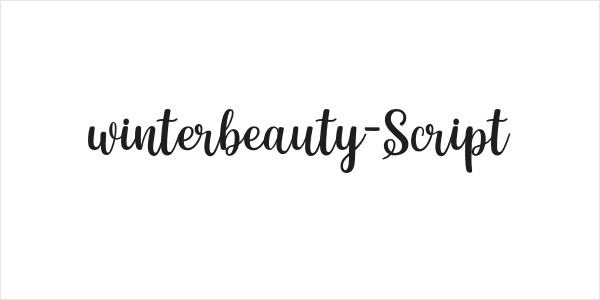 winterbeauty-Script Logo