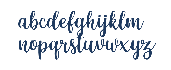 winterbeauty-Script Lowercase