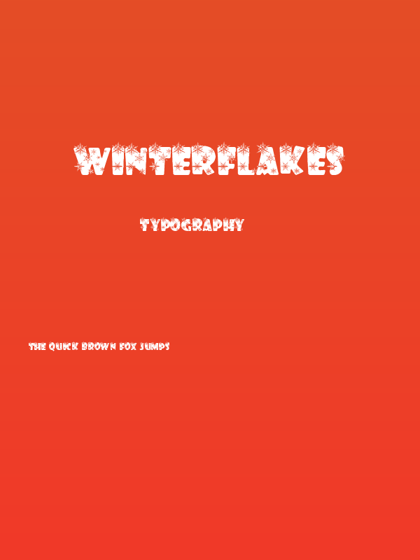 winterflakes Poster