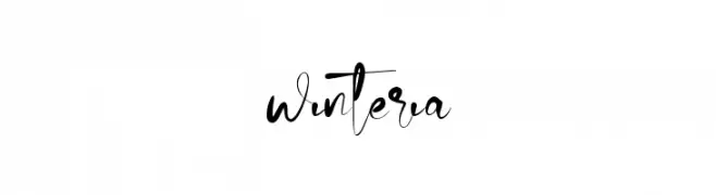 winteria  Free Fonts Download