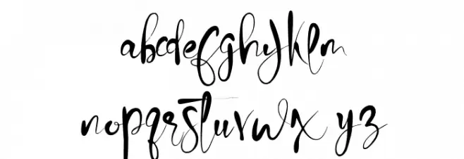 winteria Caratteri MINUSCOLO