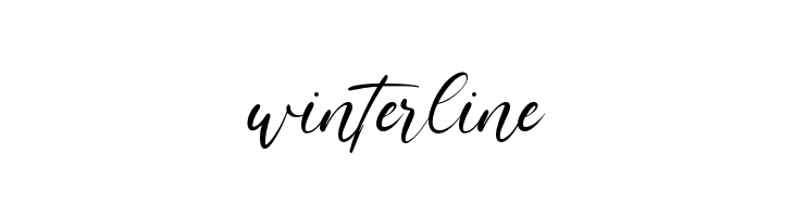 winterline  Скачать бесплатные шрифты