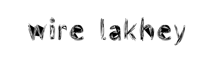 wire lakhey  Fuentes Gratis Descargar