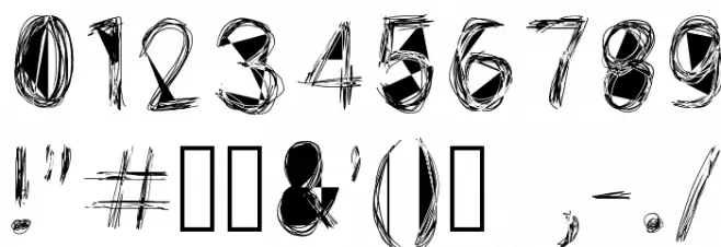 wire lakhey Font OTHER CHARS