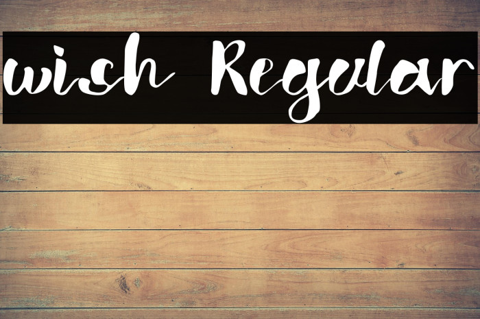 wish Regular Example 3