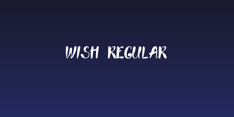 wish Regular Social Header