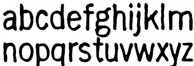 with righteous indignation, aga Font Litere mari
