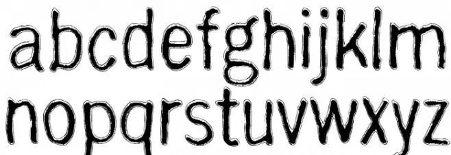 with righteous indignation Шрифта строчной