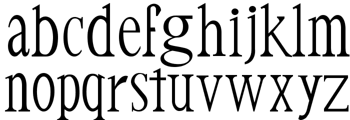 witka Font LOWERCASE