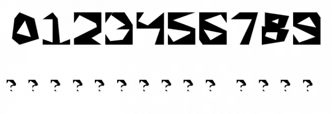 WKWKWK LAND Font OTHER CHARS