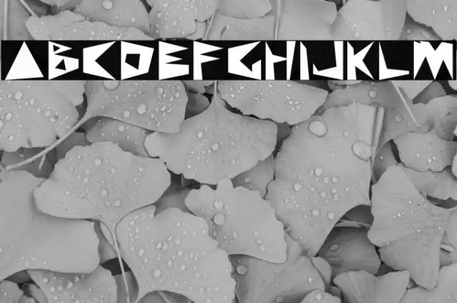 WKWKWK LAND Font examples