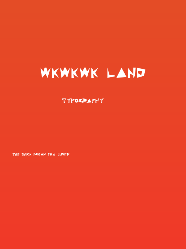 WKWKWK LAND Poster