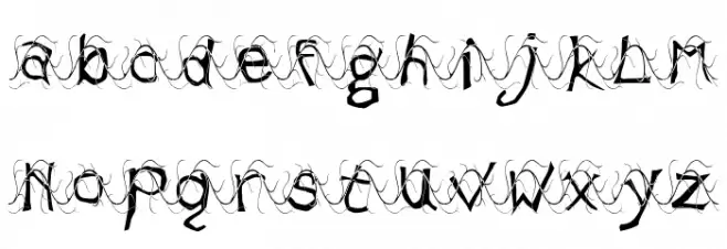WL EntangleMental Light 字体 小写