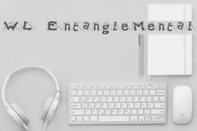 WL EntangleMental Font examples