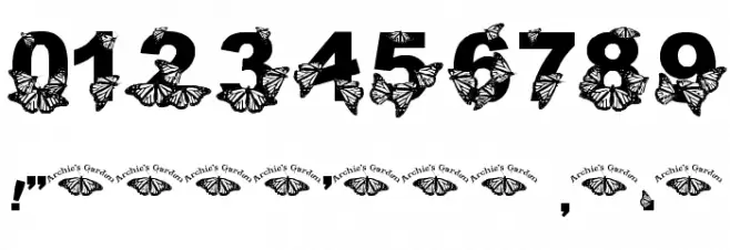 WL Royal Flutter Bold Font OTHER CHARS