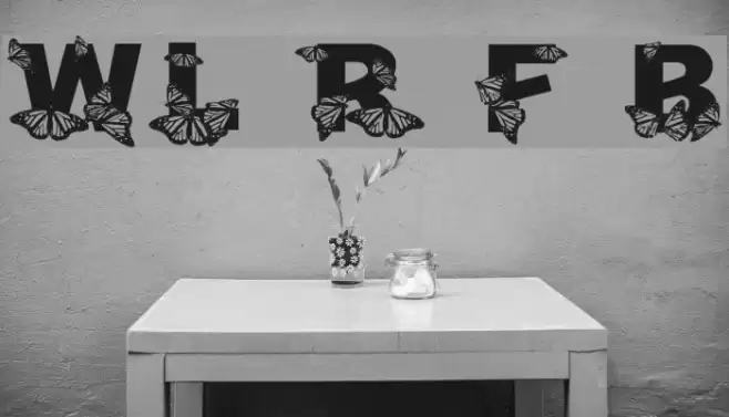 WL Royal Flutter Bold Font examples