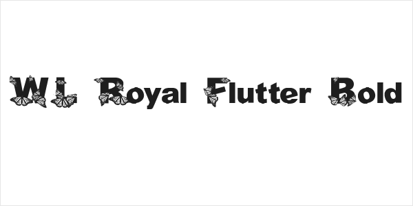 WL Royal Flutter Bold Logo