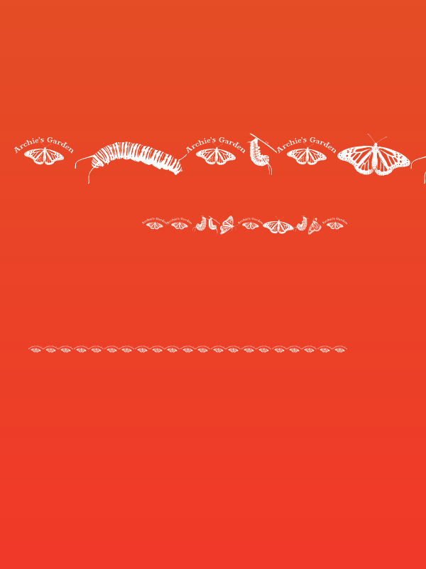 WL Royal Flutter Dingbats Poster