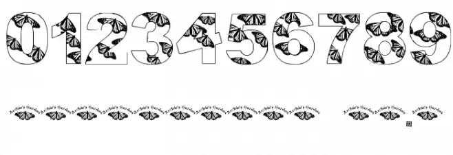 WL Royal Flutter Open Caps Font OTHER CHARS