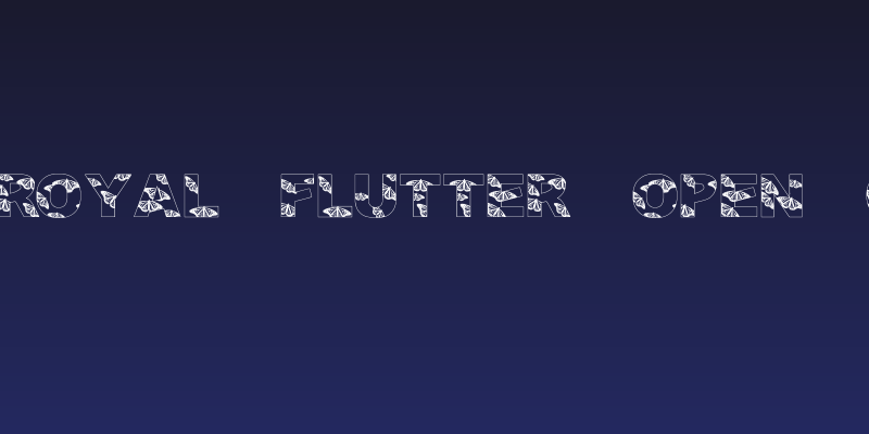WL Royal Flutter Open Caps Social Header