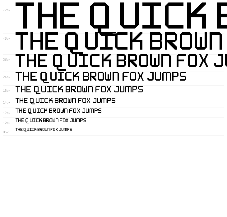 WLM 1F Block Sans Regular Waterfall