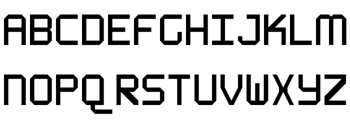 WLM 1F Block Sans Regular Polices MINUSCULES