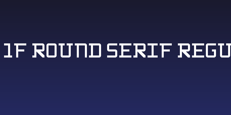 WLM 1F Round Serif Regular Social Header