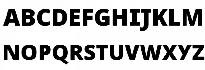 WLM Black Schriftart Groß