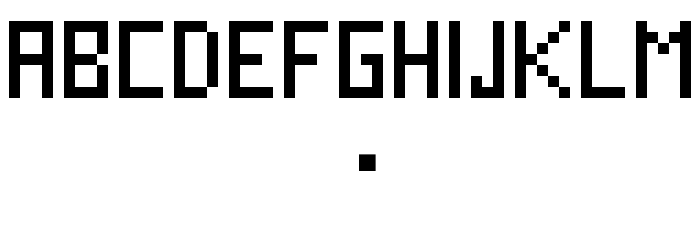 WLM Boring Old Teletext Regular Font OTHER CHARS