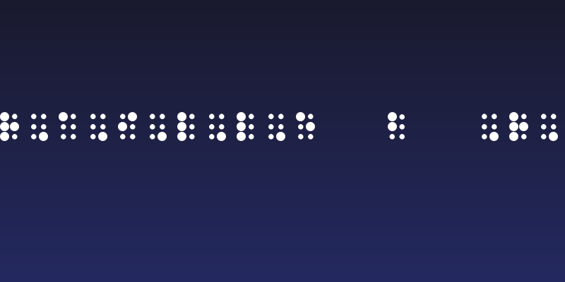 WLM Braille 2 Regular Social Header