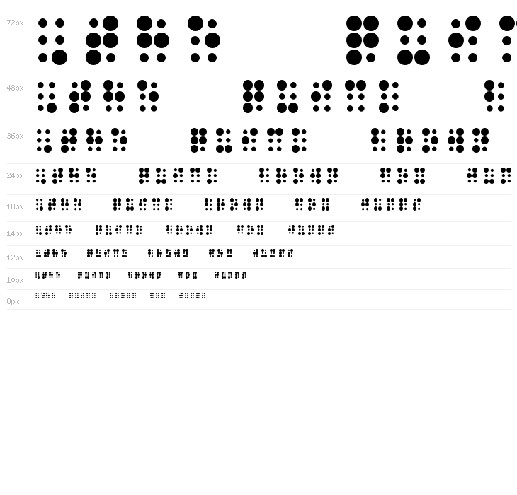 WLM Braille 2 Regular Waterfall