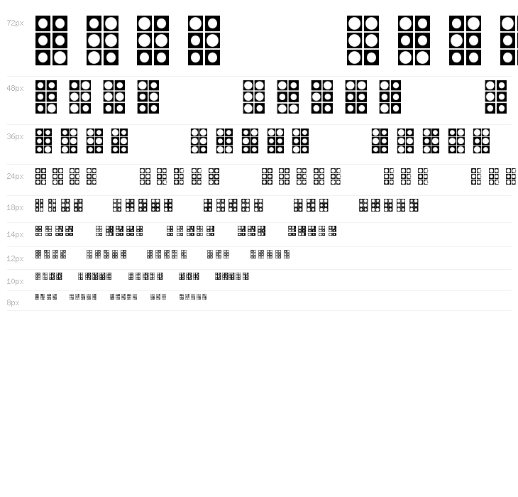 WLM Braille 4 Regular Waterfall