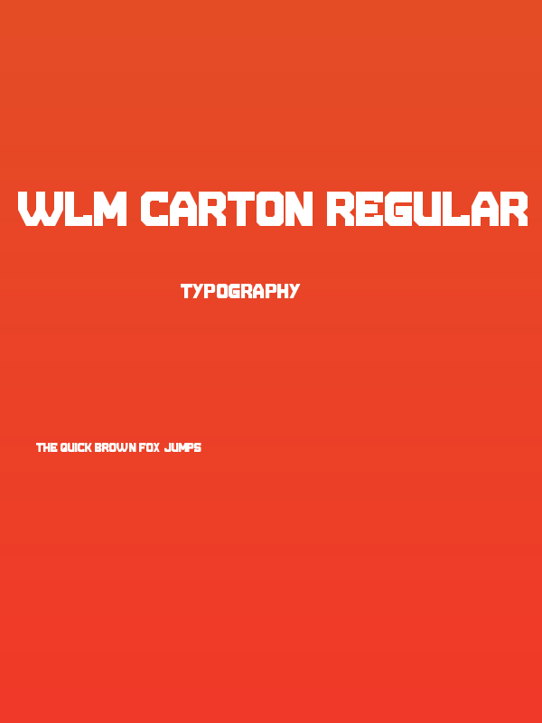 WLM Carton Regular Poster