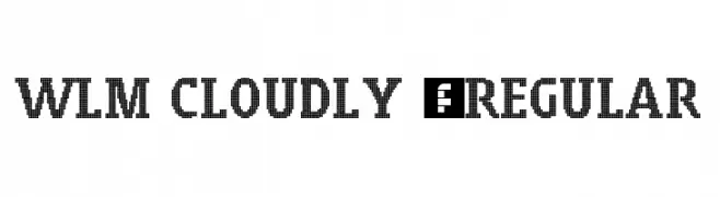 WLM Cloudly 2 Regular  Frei Schriftart Herunterladen