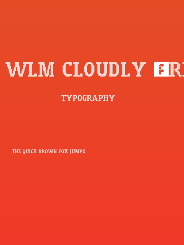 WLM Cloudly 2 Regular Poster