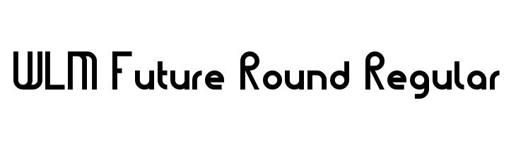 WLM Future Round Regular Font