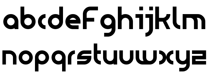 WLM Future Round Regular Font LOWERCASE